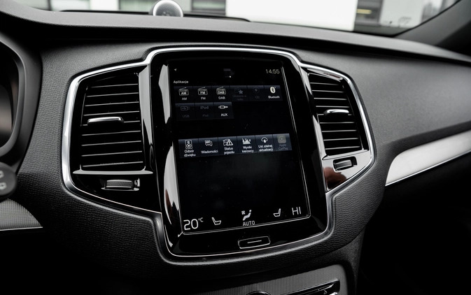 Volvo XC 90 cena 129900 przebieg: 220000, rok produkcji 2015 z Sędziszów małe 781